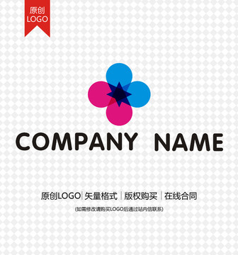 水滴 愛心LOGO