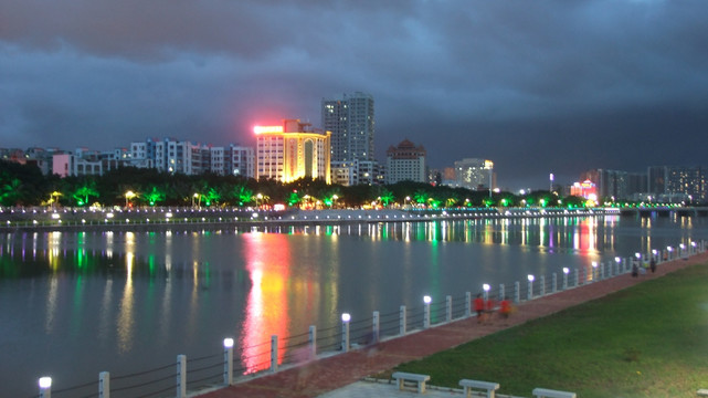 小东江夜景