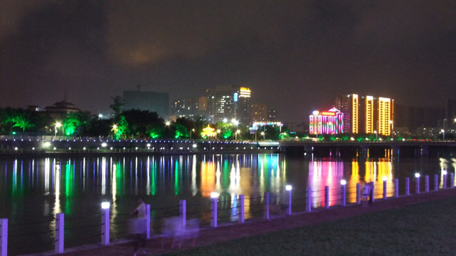 小东江夜景