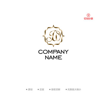 JW字母 時(shí)尚生活LOGO