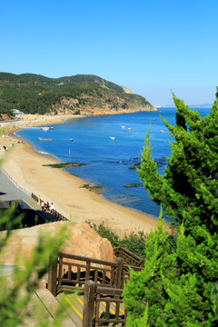 大连 碧海蓝天 棒棰岛景区