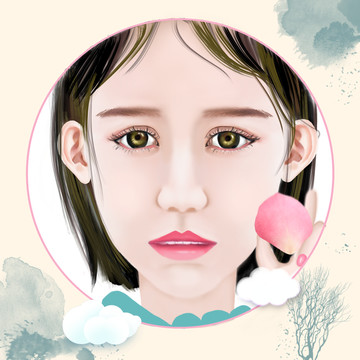 氧氣美女