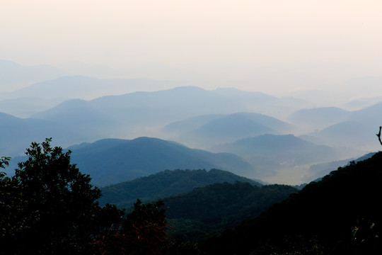 五皇山 云海