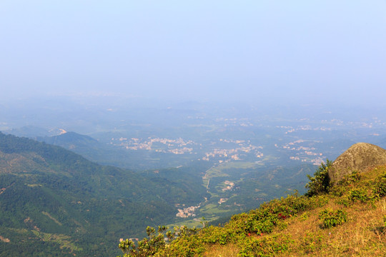 五皇山 群山云海