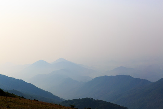 五皇山 云海 日出