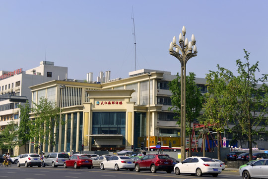 成都街景 成都餐厅建筑外景