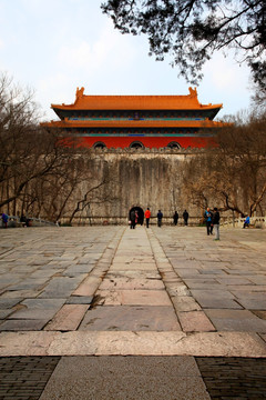 南京 明孝陵 古建筑 公园