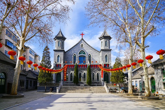 青州古街基督教堂
