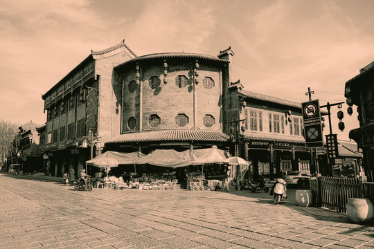 青州古街老照片