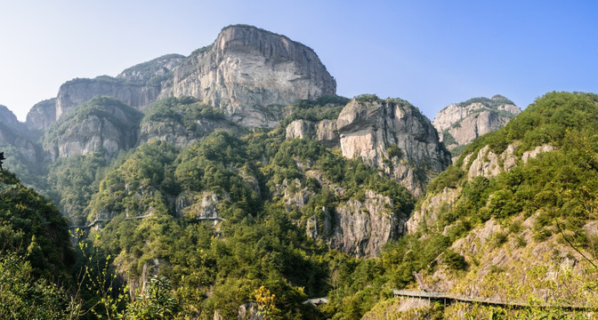 崖下库风景区山景