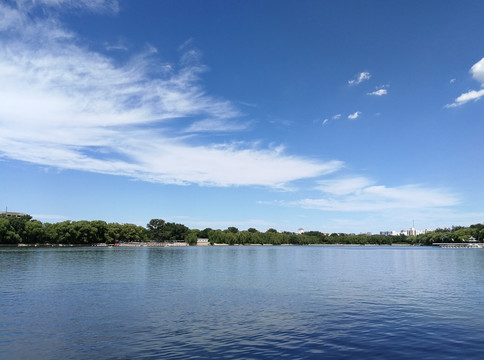 玉渊潭 湖面