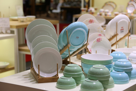 瓷盘 上海 日用品展 陶瓷器具