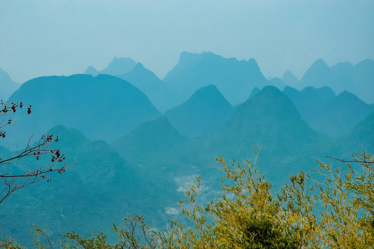 美丽山景