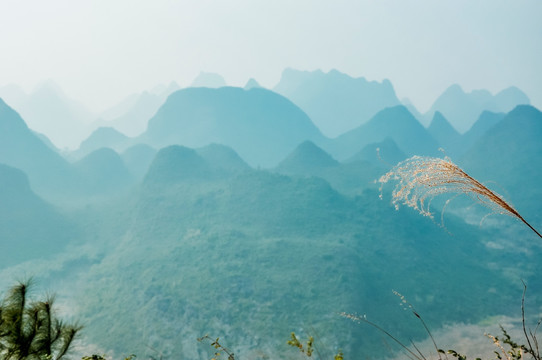 美丽山景