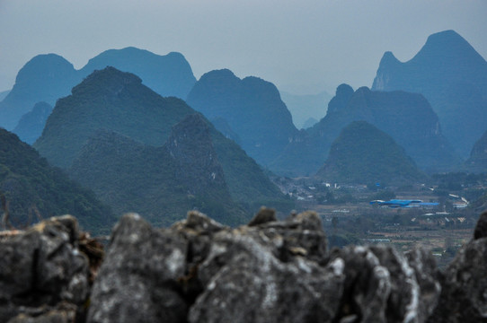 美丽山景