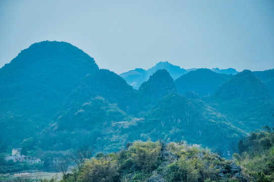 美丽山景