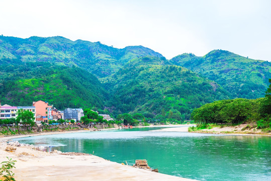 楠溪江山水 山水风光