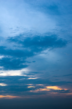 高清天空夕阳晚霞