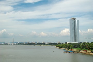 朝鲜平壤羊角岛酒店