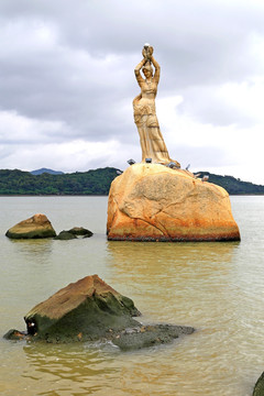 珠海渔女 雕像
