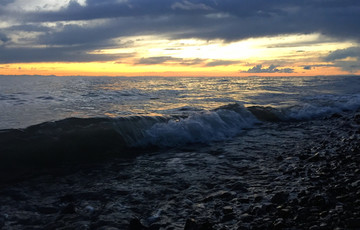 青海湖日出