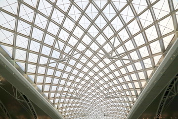 广州高铁南站候车大厅穹顶