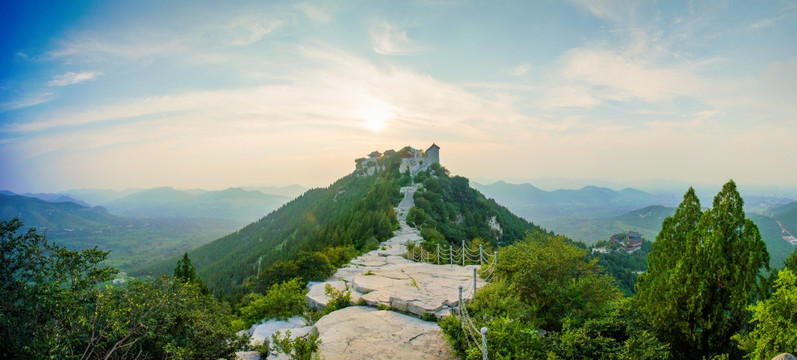 青州云门山风光