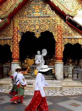 泰国清迈双龙寺