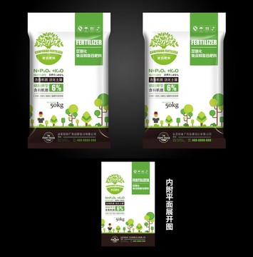 化肥包裝袋設(shè)計(jì)內(nèi)附平面圖