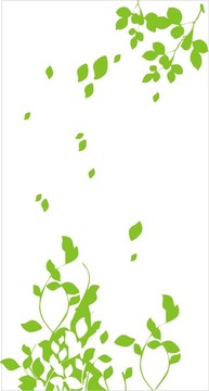 矢量樹葉