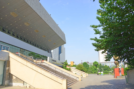 体育馆建筑 四川省体育馆