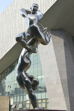 体育运动雕塑 艺术体操雕塑