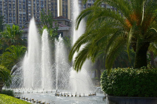 园林喷泉水景 景观园林喷泉