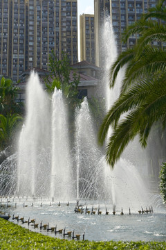 园林喷泉水景 景观园林喷泉