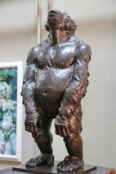 大猩猩雕像