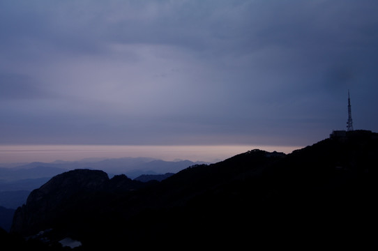 黄山光明顶日出