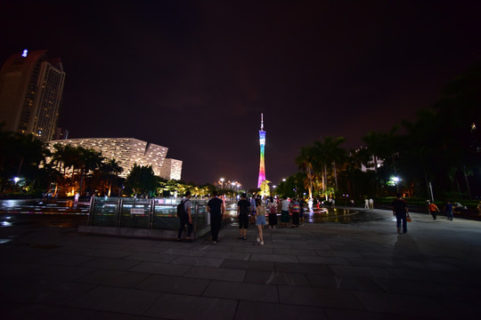 花城广场夜景