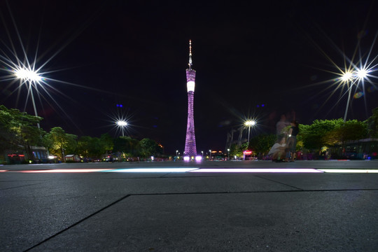 花城广场夜景