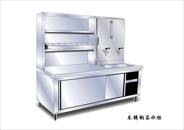 廚具設(shè)備 不銹鋼茶水柜