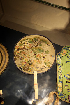 南京博物院 团扇 扇子 扇