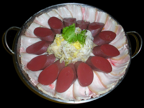 酸菜血腸五花肉
