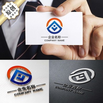 投资理财金融标志 A字母标志