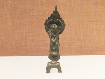 宋代铜观音菩萨像