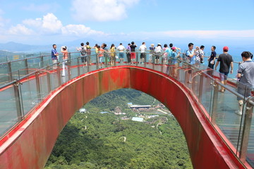 悬空桥 悬空景点