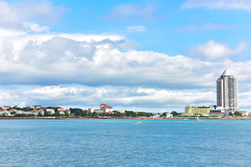 海滨风景画