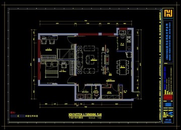 现代风格施工图效果图模型