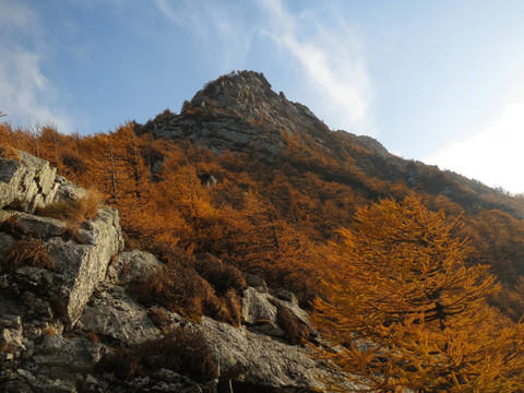 秋高气爽太白山