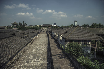 都江堰古城墙