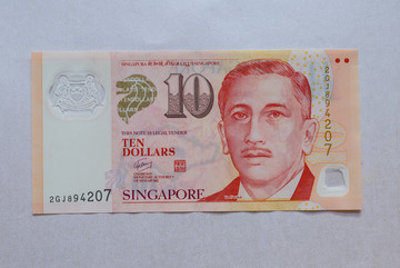 新加坡元 塑料钞票