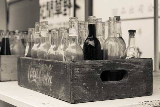 老上海饮料瓶